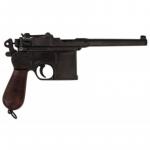 Replika pistole Mauser 1898 - černá-hnědá