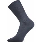 Ponožky unisex zdravotné Lonka Zdravan - tmavo sivé