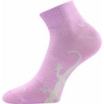 Ponožky dámske Voxx Trinity 3 páry (ružová, svetlo fialová, tmavo ružová)