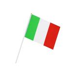 Vlajka Itálie 14 x 21 cm na plastové tyčce