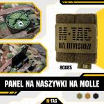 Panel na nášivky pro Molle vazbu M-Tac Morale Patches 8x8,5 - olivový