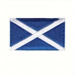 Nášivka nažehľovacia vlajka Škótsko 6,3x3,8 cm - farebná
