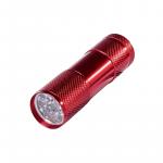 Hliníková LED svítilna Bist Colore - červená