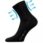 Ponožky zdravotné Lonka Demedik - čierne