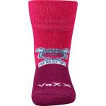 Ponožky dětské Voxx Sebík 3 páry (růžové, vínové, červené)