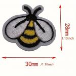 Nášivka nažehľovacia Včielka 2,8 x 3 cm - farebná