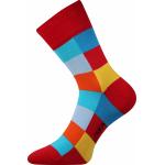 Ponožky pánské Lonka Decube 3 páry (modré, červené, zelené)