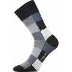 Ponožky pánské Lonka Decube 3 páry (tmavě modré, tmavě šedé, černé)