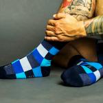 Ponožky pánske Lonka Decube 3 páry (tmavo modré, tmavo šedé, čierne)