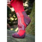 Ponožky unisex zimní Voxx Granit - červené