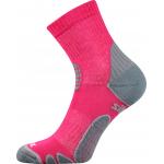 Ponožky športové unisex Voxx Silo - tmavo ružové