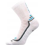 Ponožky športové unisex Voxx Vertigo - biele