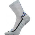 Ponožky športové unisex Voxx Vertigo - svetlo sivé