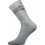 Ponožky unisex klasické Boma Spot - světle šedé