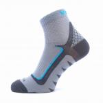 Ponožky športové unisex Voxx Kryptox - sivé-modré