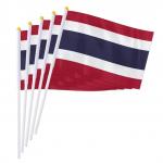 Vlajka Thajsko 14 x 21 cm na plastové tyčce