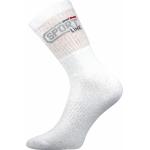 Ponožky unisex klasické Boma Spot - bílé