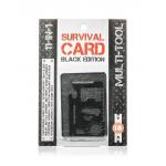 Karta na přežití Survival Card 11v1 - černá