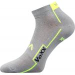 Ponožky unisex sportovní Voxx Kato - šedé-žluté