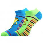 Ponožky dětské Boma Lichožrouti S - modré-zelené