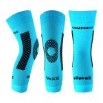 Návlek kompresní Voxx Protect koleno - modrý svítící
