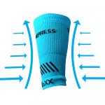 Návlek kompresný Voxx Protect zápästia - modrý svietiaci