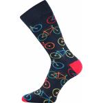 Ponožky unisex klasické Lonka Wearel 014 Kola 3 páry (modré, zelené, červené)
