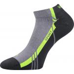 Ponožky unisex športové Voxx Pinas - svetlo sivé-zelené