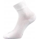 Ponožky unisex klasické Lonka Emi - biele