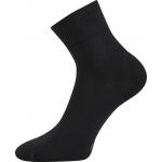 Ponožky unisex klasické Lonka Emi - čierne