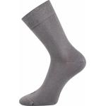 Ponožky unisex klasické Lonka Eli - svetlo sivé
