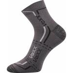 Ponožky unisex klasické Voxx Franz 03 - tmavo sivé