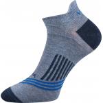 Ponožky pánske klasické Voxx Rex 12 3 páry (svetlo šedé, tmavo šedé, modré)