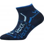Ponožky dětské klasické Voxx Rexík 01 3 páry (tmavě šedé, navy, modré)