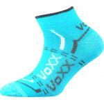 Ponožky dětské klasické Voxx Rexík 01 3 páry (modré, zelené, světle šedé)