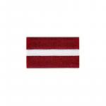 Nášivka nažehľovacia vlajka Lotyšsko 6,3x3,8 cm - farebná