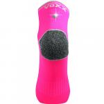 Ponožky unisex športové Voxx Ray - ružové svietiace