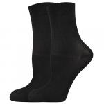 Punčochové ponožky Lady B COTTON socks 60 DEN - černé