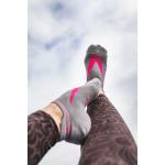 Ponožky unisex klasické Voxx Rex 10 - světle šedé-růžové