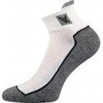 Ponožky unisex sportovní Voxx Nesty 01 - bílé-šedé