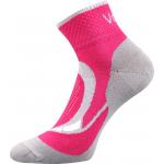 Ponožky dámské sportovní Voxx Lira 3 páry (oranžové, modré, růžové)