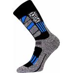 Ponožky unisex termo Voxx Traction I - čierne-modré