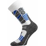 Ponožky unisex termo Voxx Traction I - bílé-šedé