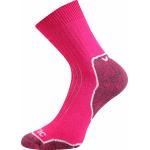 Ponožky unisex termo Voxx Zenith L + P - tmavo ružové