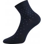 Ponožky dámské elegantní Lonka Fiona - tmavě modré