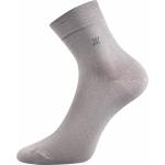 Ponožky pánské společenské Lonka Dion - světle šedé