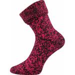 Ponožky silné dámské Voxx Tery 3 páry (modré, růžové, červené)
