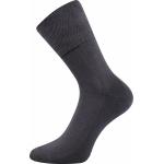 Ponožky zdravotné unisex Voxx Finego - tmavo sivé