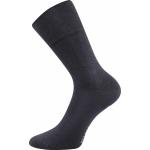 Ponožky klasické unisex Lonka Diagram - tmavo sivé