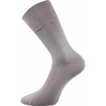 Ponožky klasické unisex Lonka Diagram - světle šedé